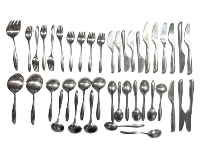 Don Wallace for Lauffer Design 2 Stainless Steel Set of 42