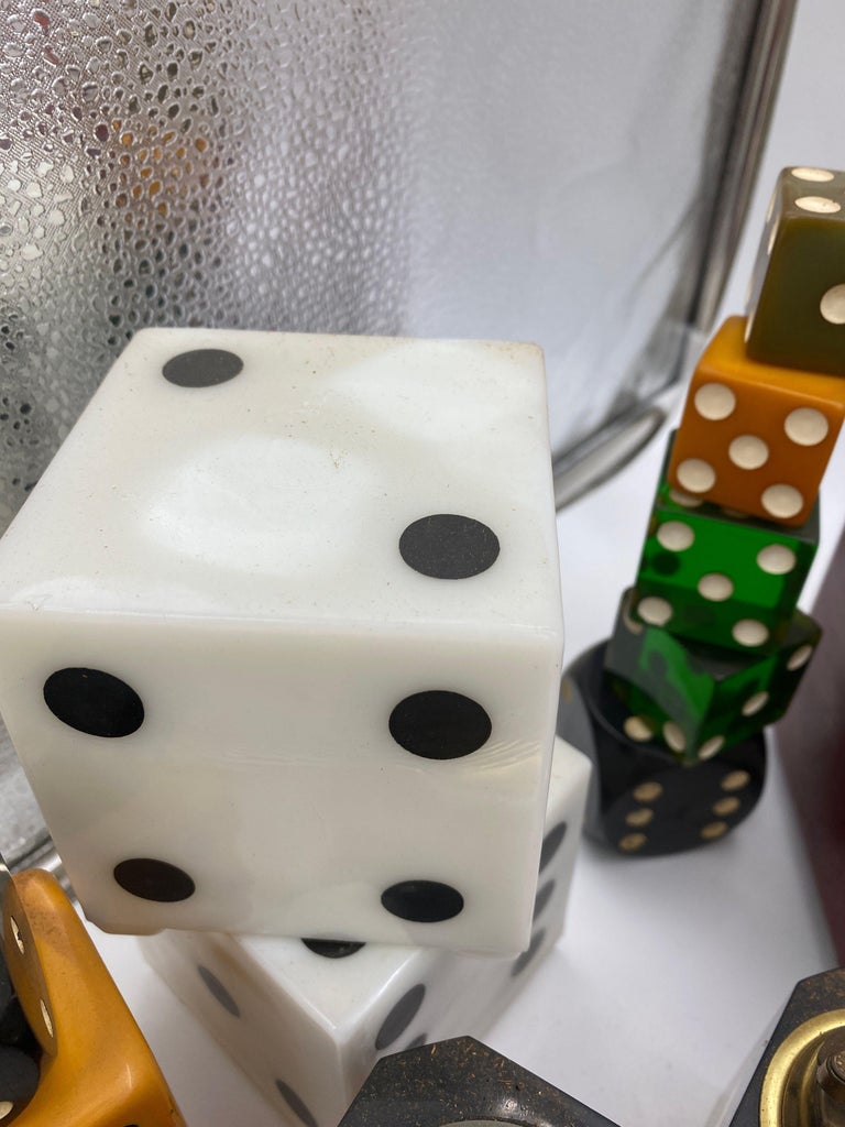 Lifetime Las Vegas Art Deco / Mid-Century Dice Collection