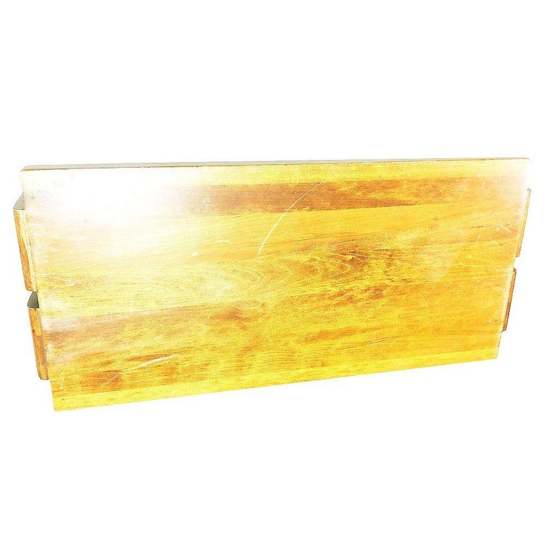 Blond Geometric Art Deco Side & Coffee Table by Gilbert Rohde for Brown Saltman