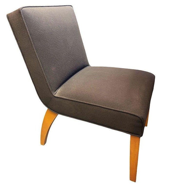 Pair of Mid-Century Thonet Inspired Bentwood Slipper Chairs