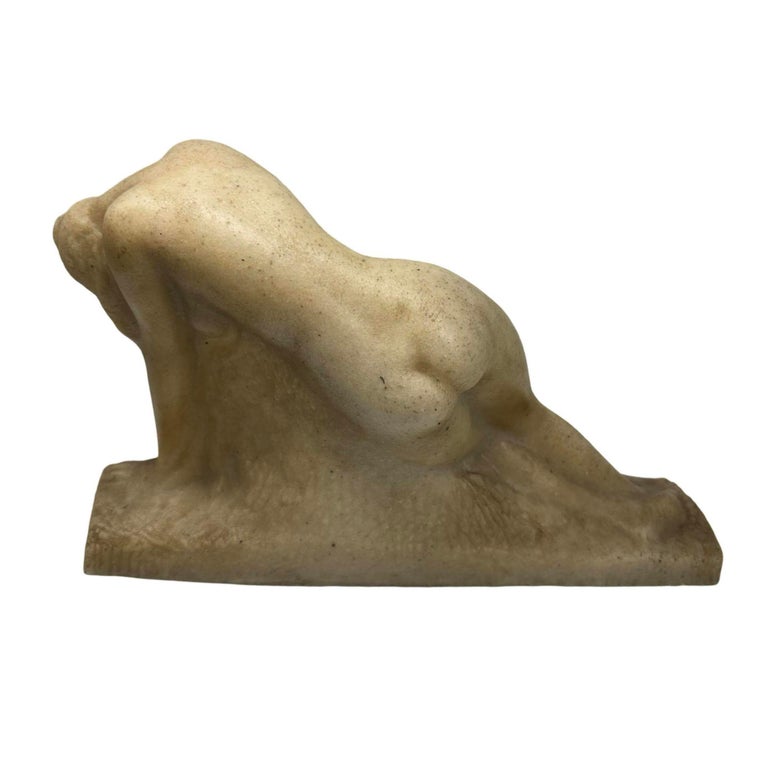 "The Awakening" Stone Composite Female Statue by Vincent Glinsky