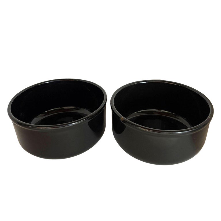 Neo Art Deco Black Bowl & Coffee Mug 26 Piece Serverware Set by Waechtersbach