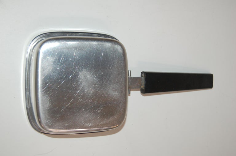 Stainless Steel Crumb Catcher Ashtray Butler Bakelite Handle Made in Sweden