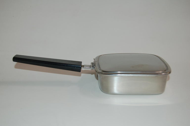 Stainless Steel Crumb Catcher Ashtray Butler Bakelite Handle Made in Sweden