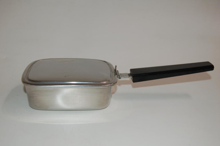 Stainless Steel Crumb Catcher Ashtray Butler Bakelite Handle Made in Sweden