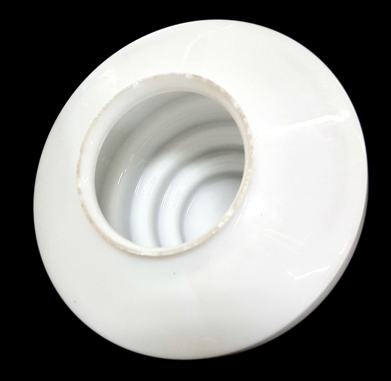Stepped Art Deco Skyscraper Ceiling Mounted Globe with Fixture 2 Available