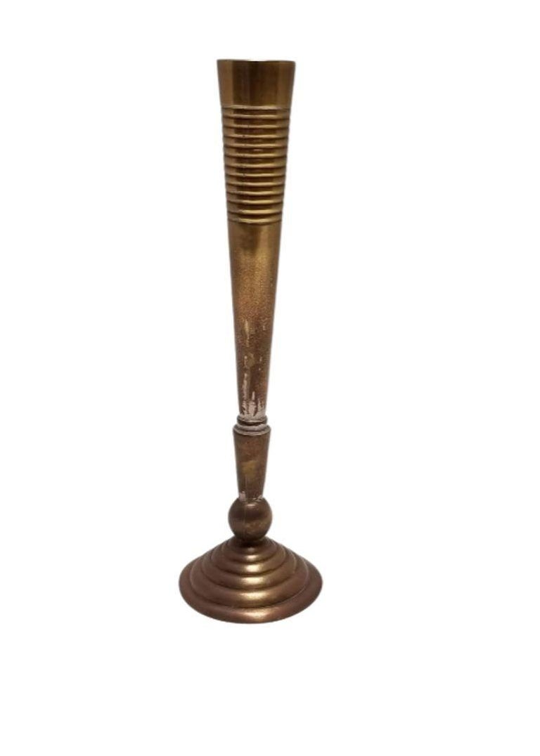 Laslo for Towle Brass Candelstick Holder