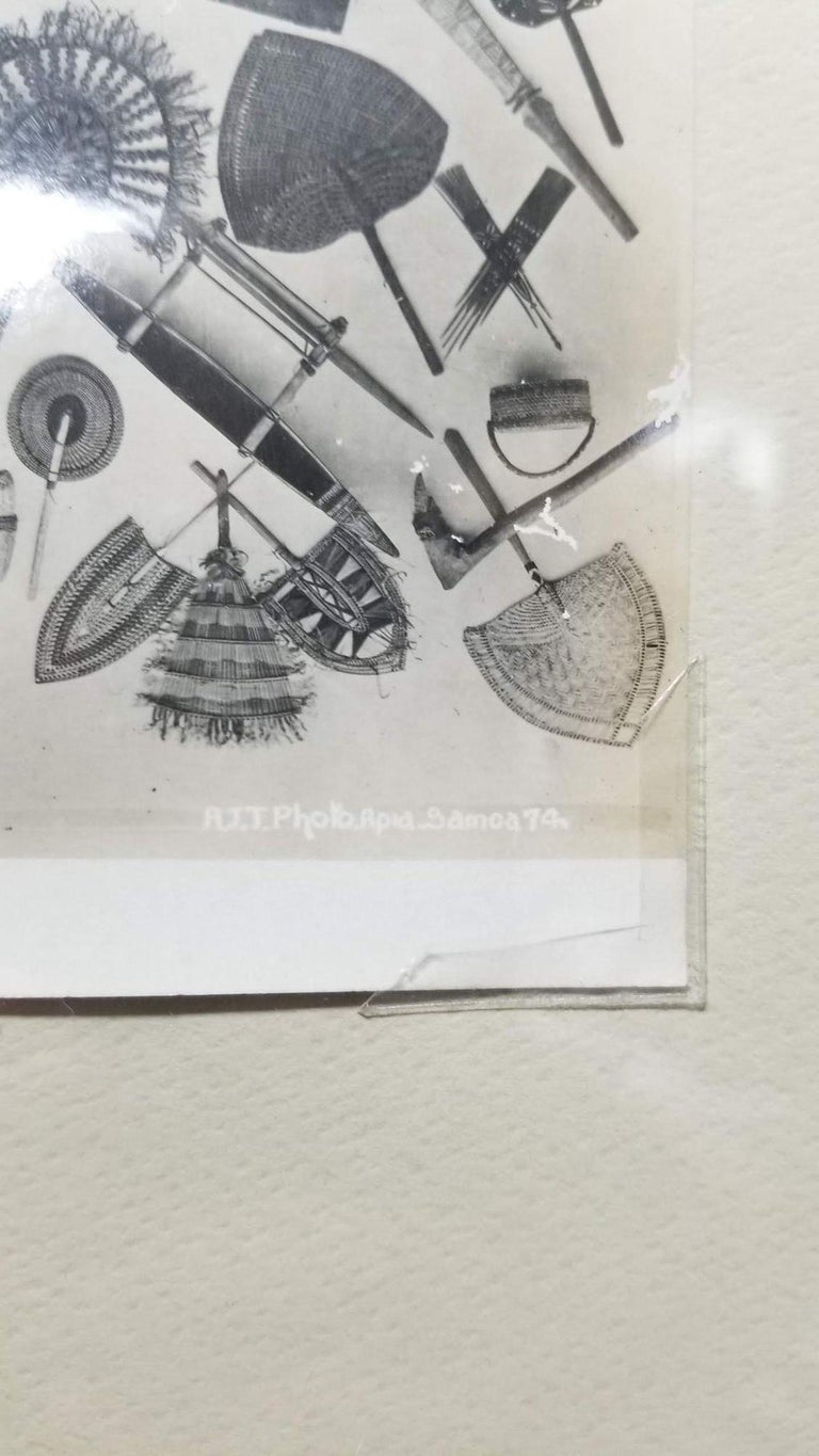 Samoan Fans Original Photography Print by Alfred James Tattersall