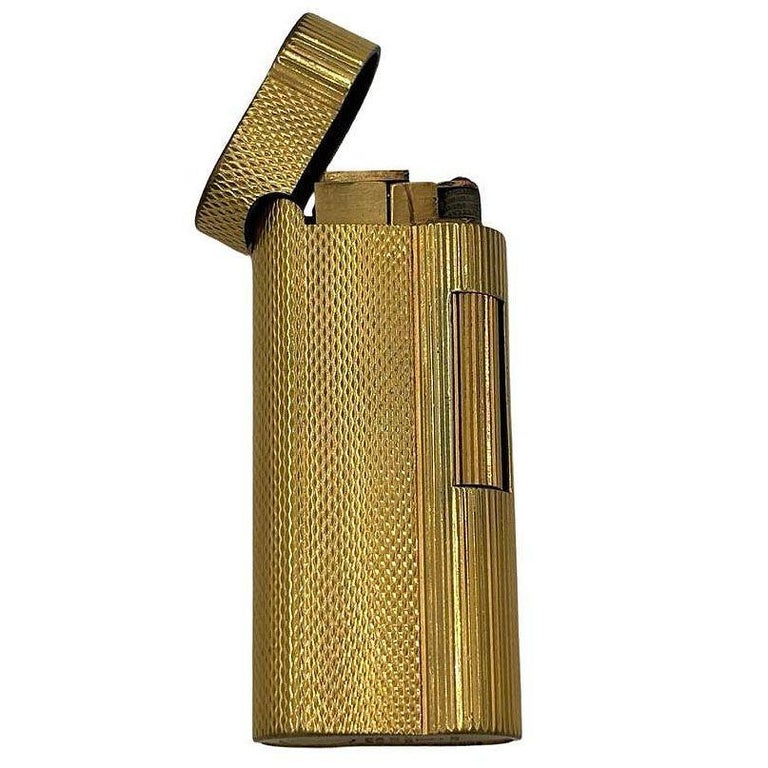 Dunhill S-Type Gold Plated "Rollagas" Lighter, Circa 1970