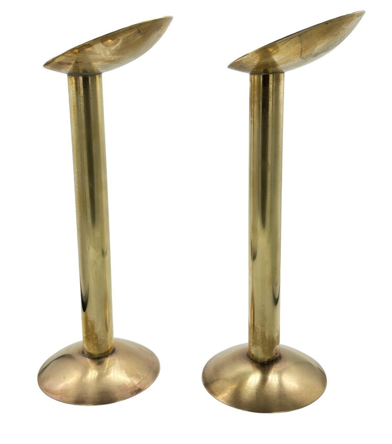 Vintage Candlestick Holder Handmade in Denmark
