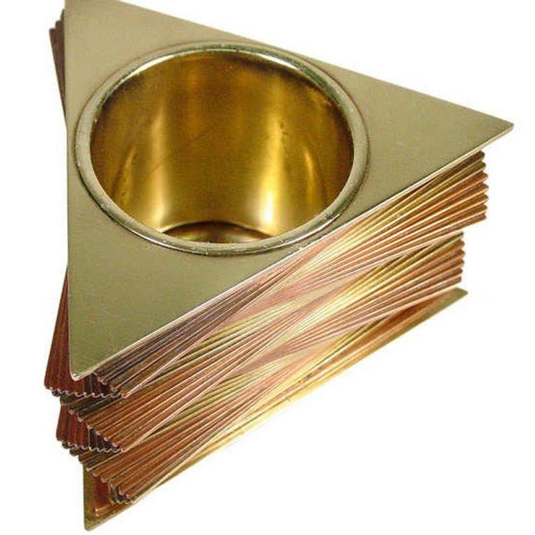 Otar Stacked Brass and Copper Box