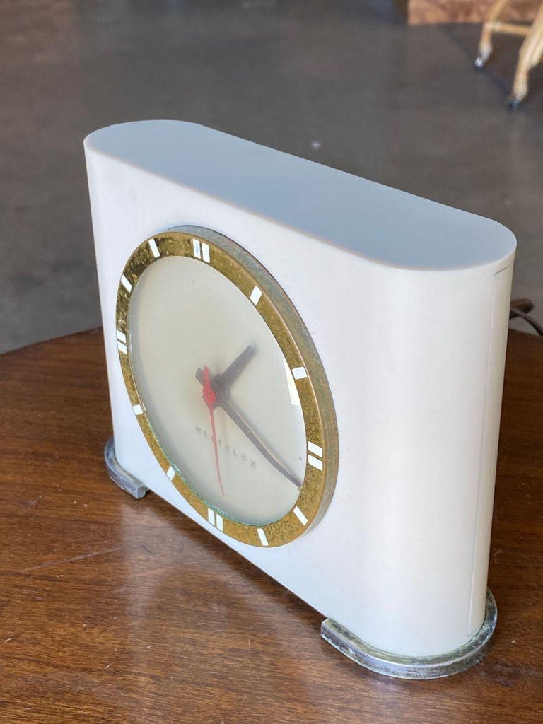 Art Deco Model "Ben Franklin" S4 Electric Clock by Westclox