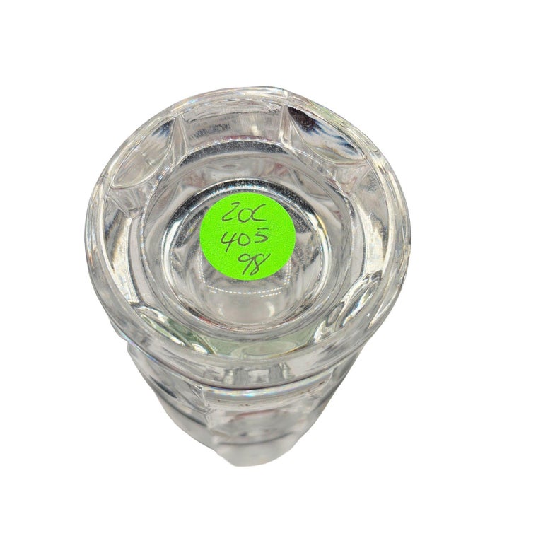 French Leaded Glass Windsor Cristal D'Arques Vase by J. G. Durand for Luminarc