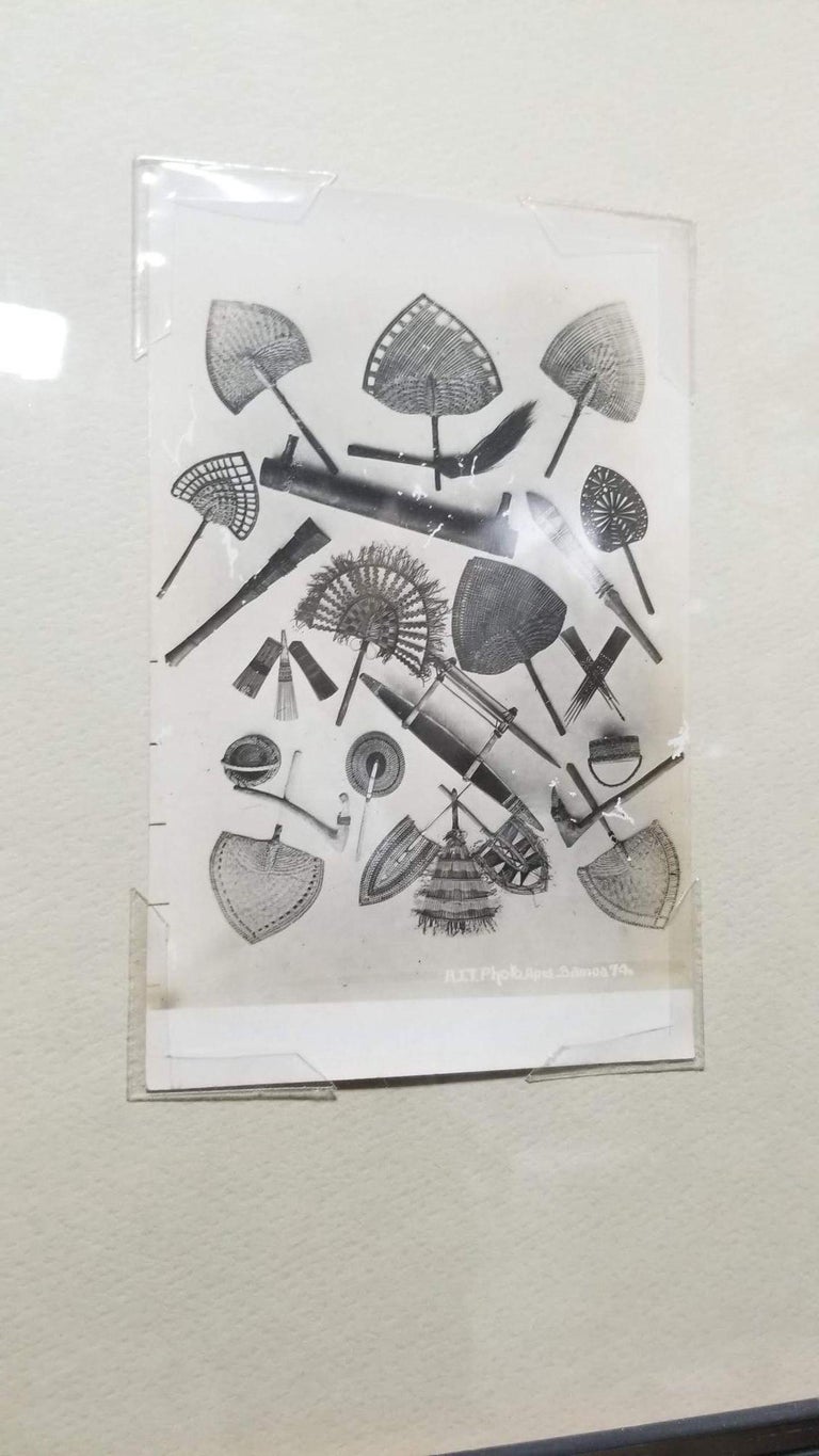 Samoan Fans Original Photography Print by Alfred James Tattersall