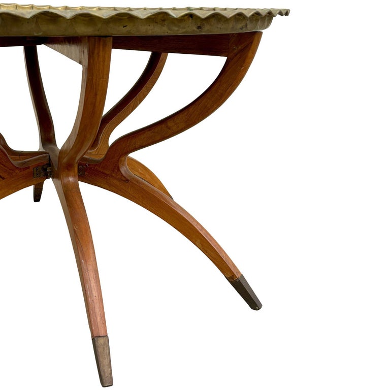 Mid-century Moroccan Moorish Tray Coffee Table
