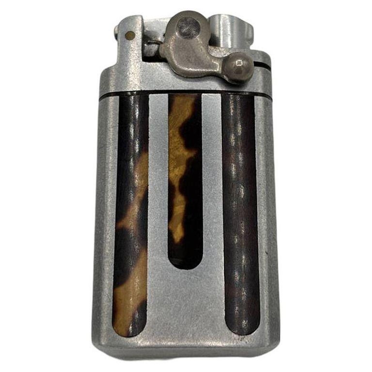 Rare WWII Vulcano "Démarreur" Kickstarter Machined Aluminum Lighter, Africa