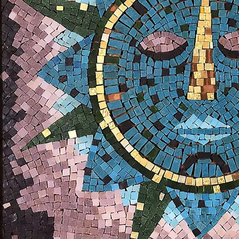 Mosaic Art "Winter Sun" Signed by Joyce Dittermore