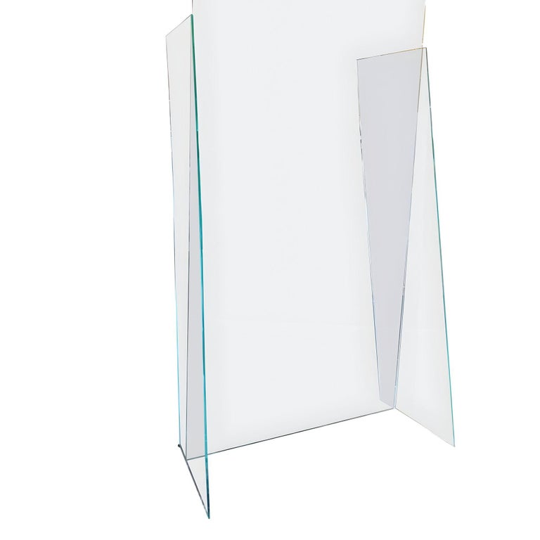 Large Post Modern Plexiglasss Wall Divider