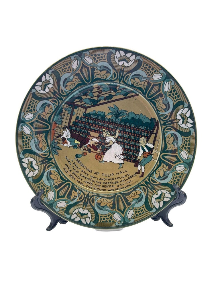Buffalo Pottery Deldare "Misfortune at Tulip Hall" Plate