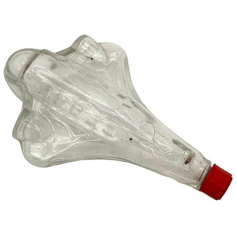 Streamline Art Deco Airplane Glass & Bakelite Perfume Bottles, Set of 6