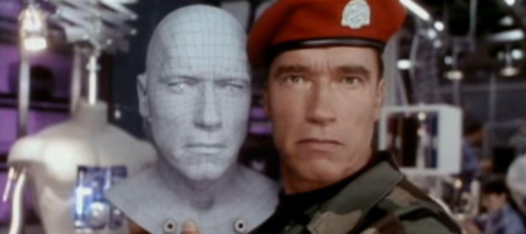 Terminator 3: Rise of the Machines Experimental Chest T-101 Prop