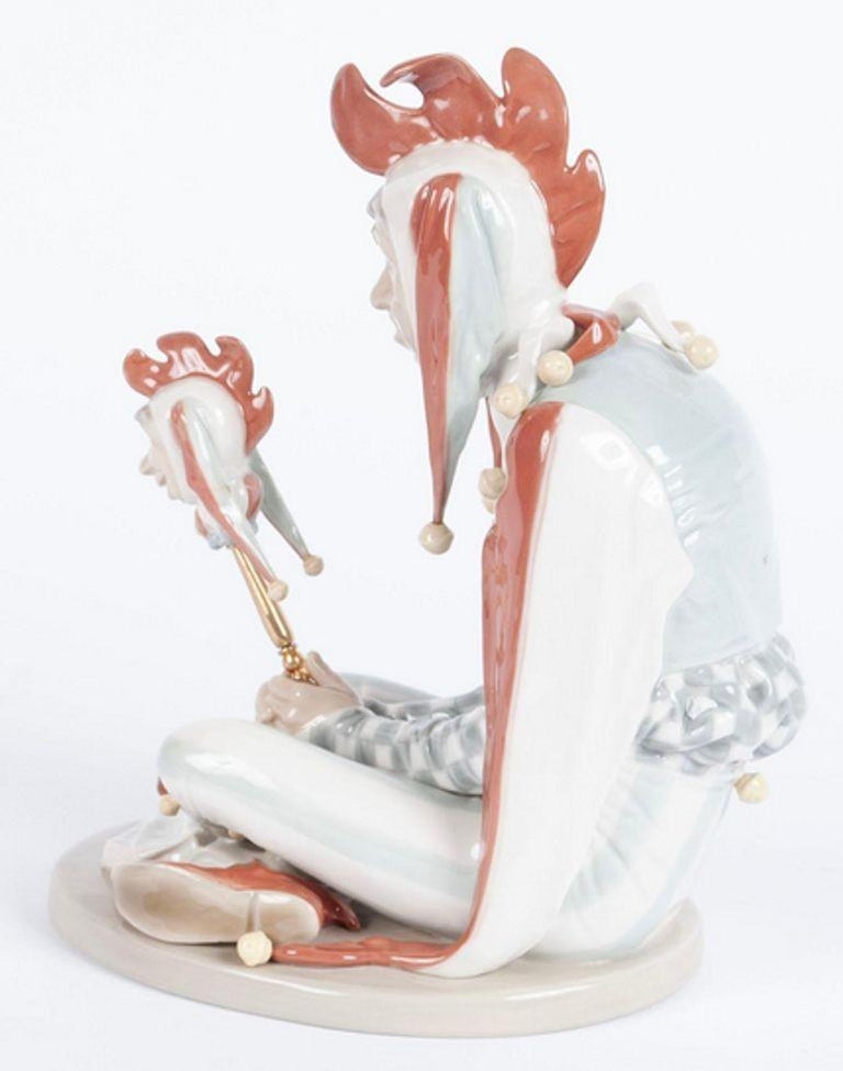 Norman Rockwell Court Jester Statue by Lladró Porcelain, Ltd 1234/5000