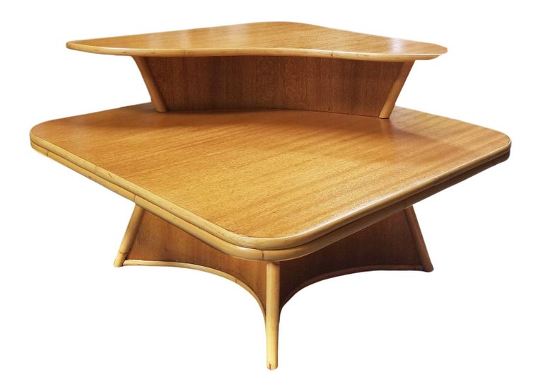 Restored Rattan Living Room Table Set by Herbert & Shirley Ritts