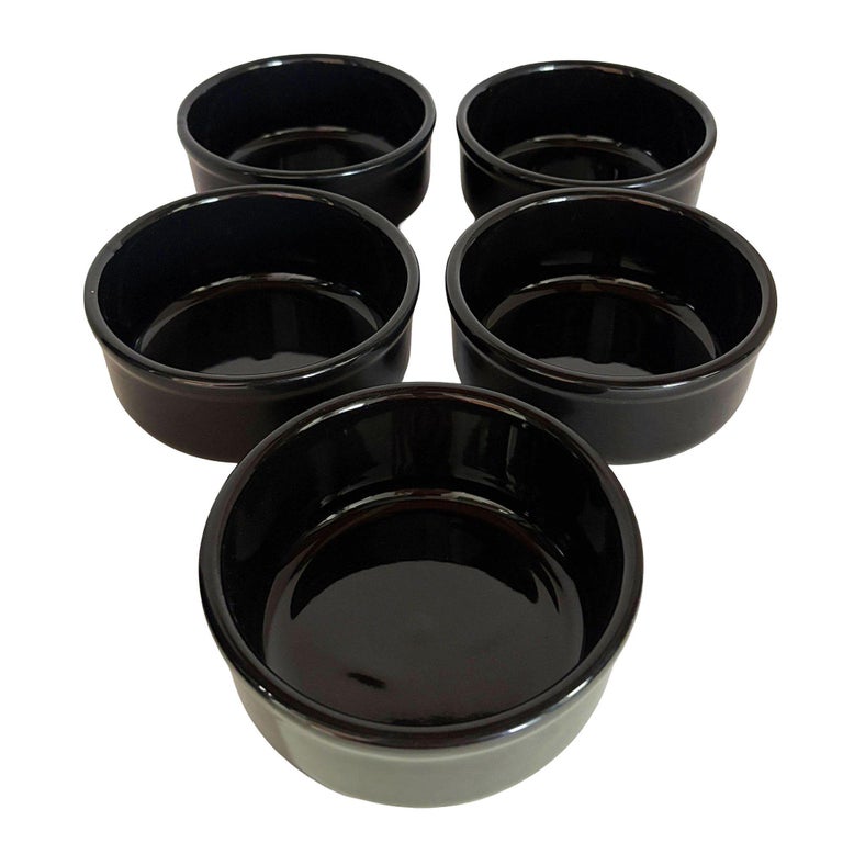 Neo Art Deco Black Bowl & Coffee Mug 26 Piece Serverware Set by Waechtersbach