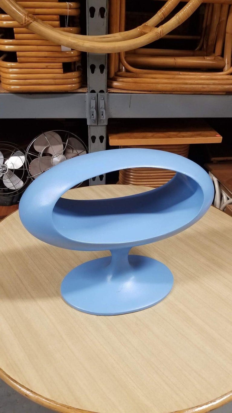 Y2K Space Age Mod Side Pedestal Table by William Emmerson