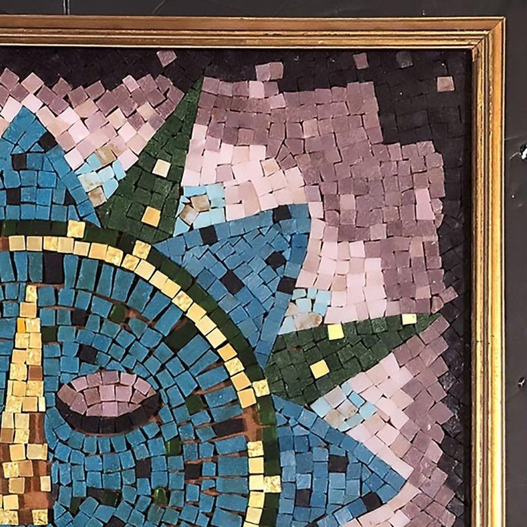 Mosaic Art "Winter Sun" Signed by Joyce Dittermore