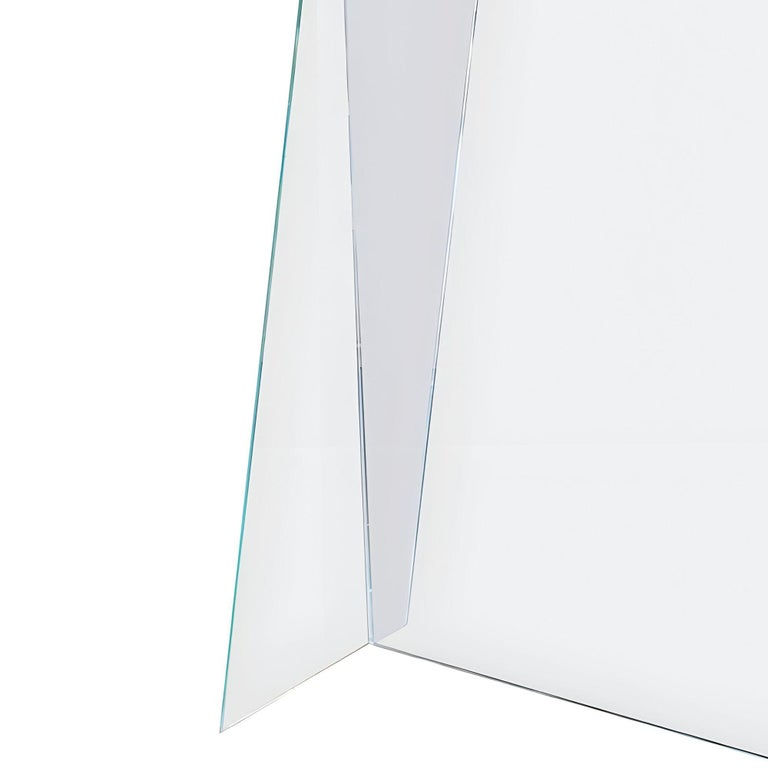 Large Post Modern Plexiglasss Wall Divider