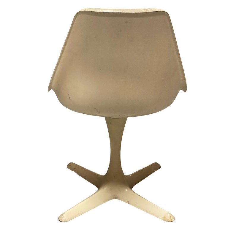Mid-Century Tulip Side Chair Model 115 by Maurice Burke for Arkana