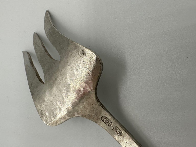 Vintage Arts and Crafts Fish Serving Fork