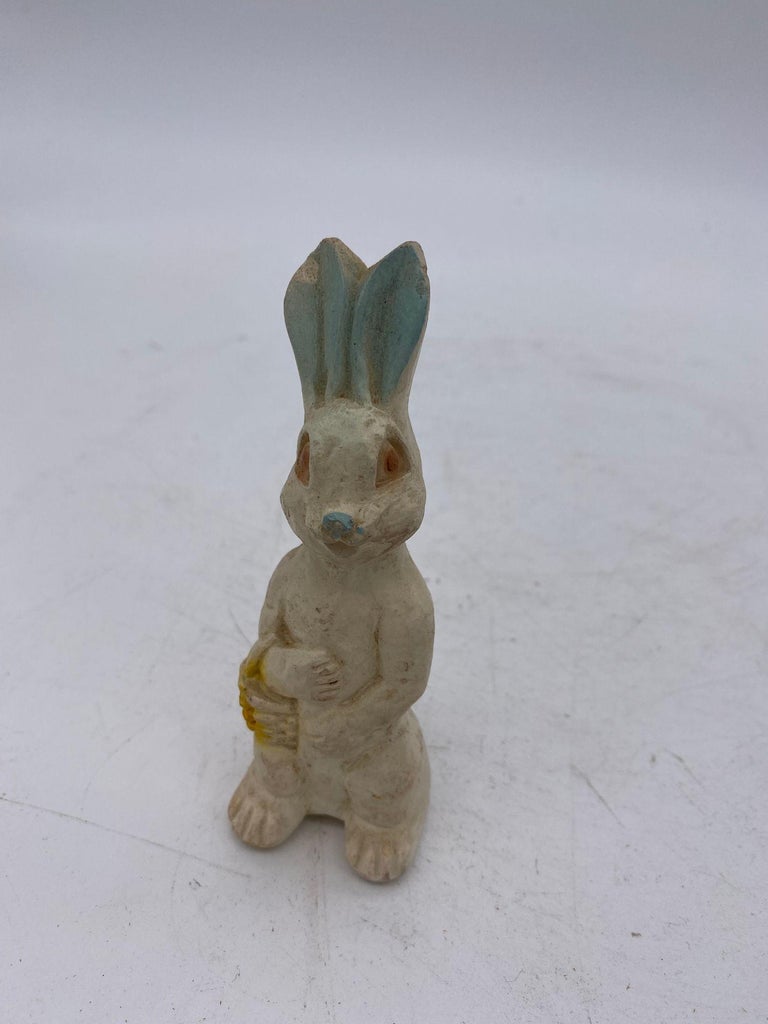 Magician Black Bunny in a Hat Rabbit Figural Collection