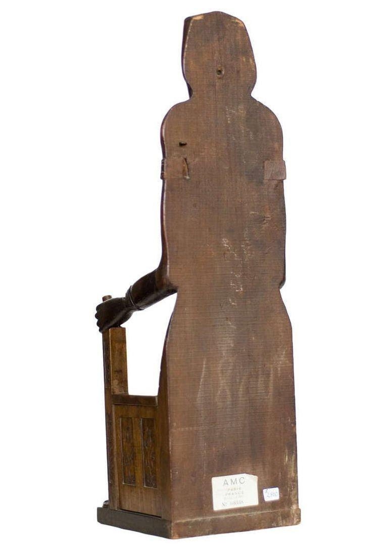 Carved Miniature Egyptian Pharaoh Amenhotep III Throne Jewelry Box