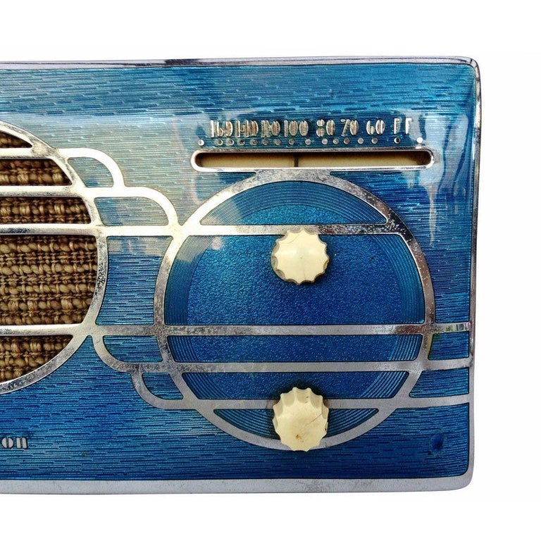 Art Deco Sparton Model 500C "Cloisonné" Catalin AM Radio
