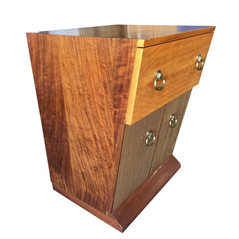 Asymmetrical Midcentury Bedroom Set, Vanity