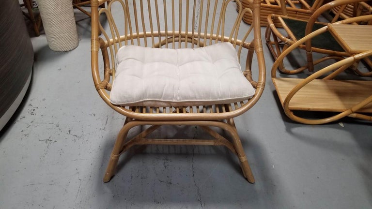 Rattan Cocoon Chair with Cushion