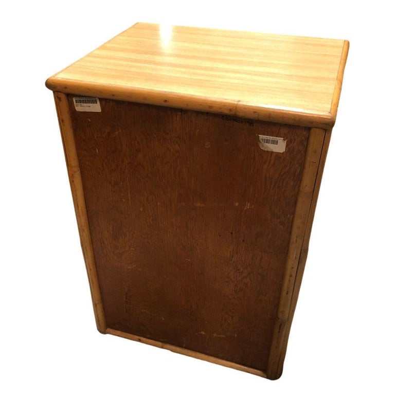 Restored Mid Century Rattan Dresser/Vanity Bedroom Set