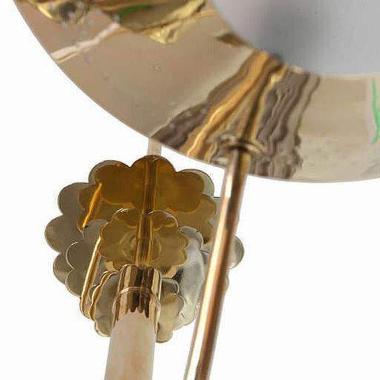 Six-Arm Austrian Chandelier, circa 1950