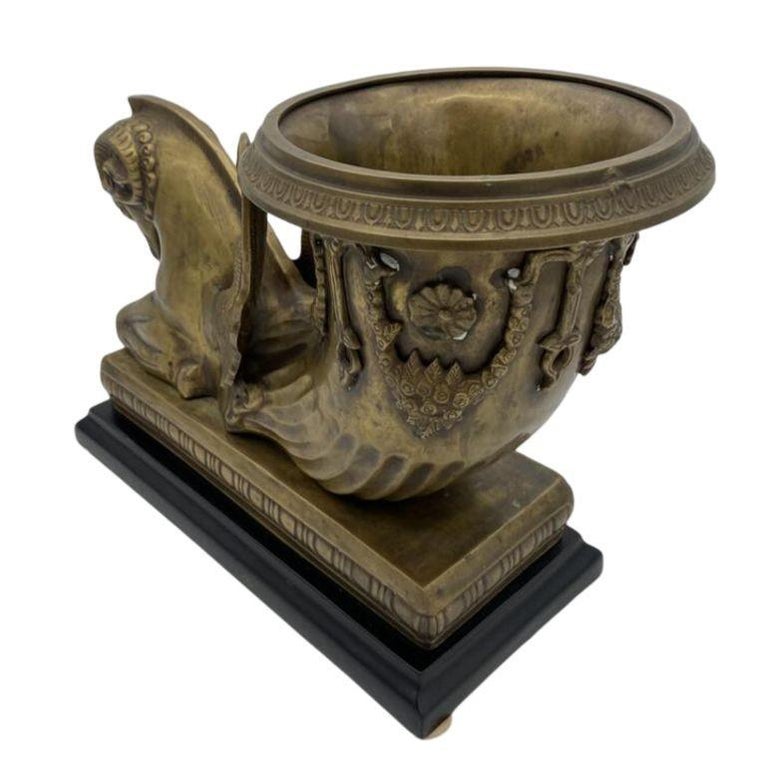 Golden Fleece Chrysomallos Winged Ram Bronze Mantle Urn