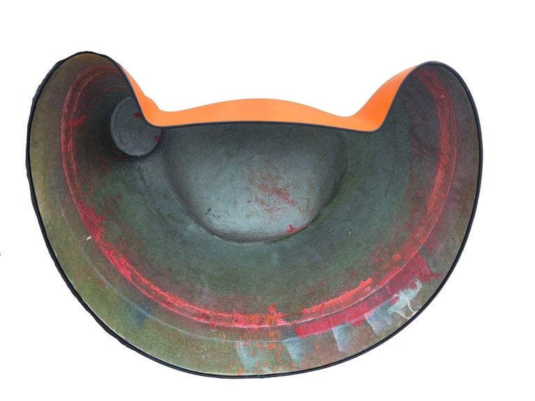 Mod Fiberglass "Castle Chair" Sculpture Lounge Chair by Wendell Castle