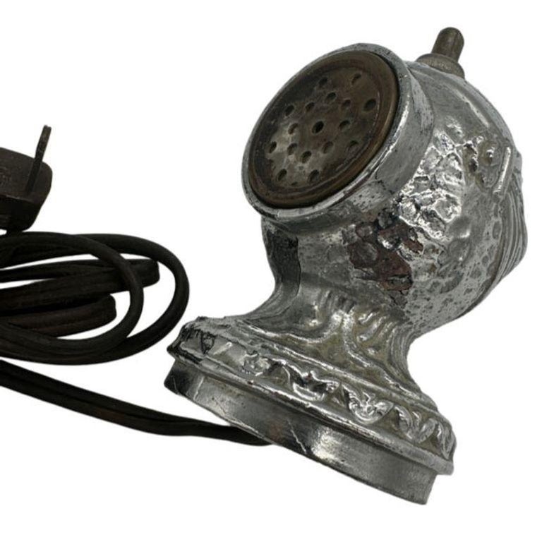 Medieval Knight Helmet Chrome Eletric Lighter by Omsco