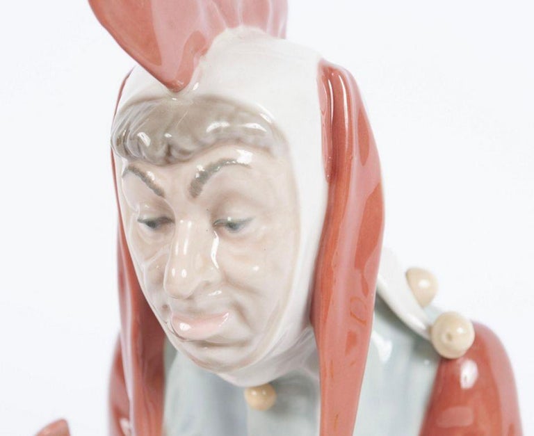 Norman Rockwell Court Jester Statue by Lladró Porcelain, Ltd 1234/5000