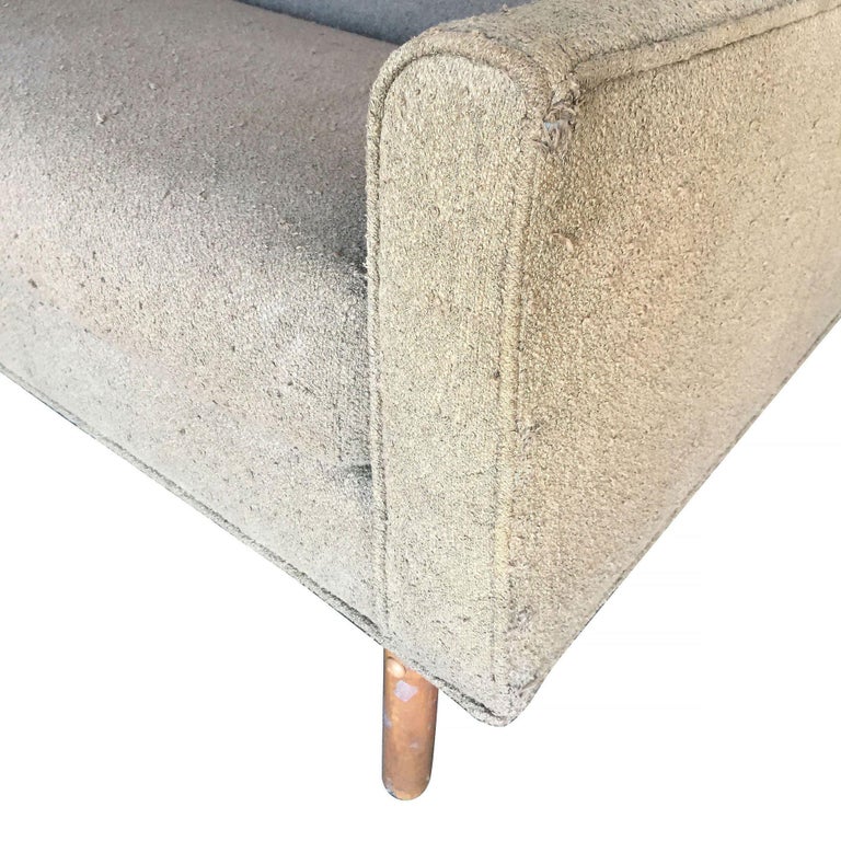 Paul McCobb "Pagoda" Style Arched Wing Sofa
