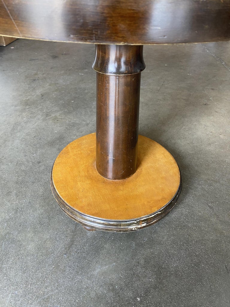 Streamline Round Two-Tone Coffee Table