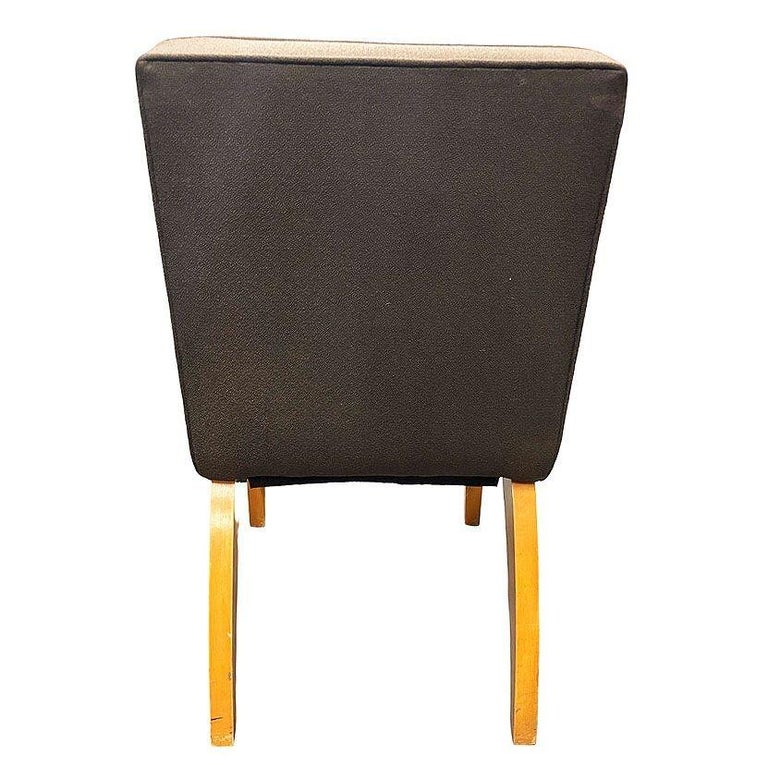Pair of Mid-Century Thonet Inspired Bentwood Slipper Chairs