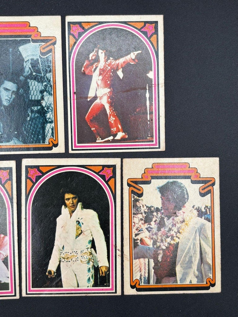 Vintage 1978 Elvis Presley Trading Card Set by Boxcar Enterprises