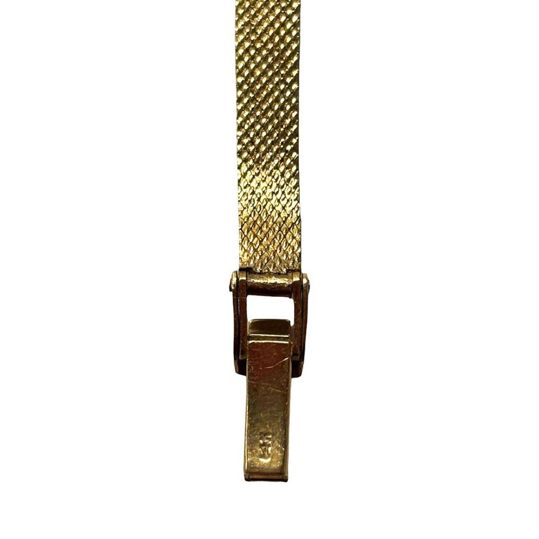 MCM 14K Gold Christian Dior By Bulova Ladies Swiss Mechanical Watch