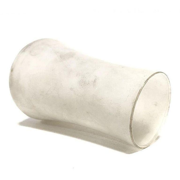 Western Style Frosted Glass Oil Lamp Hurricane Shade